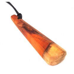 Wooden Yew Hanging Charm 04